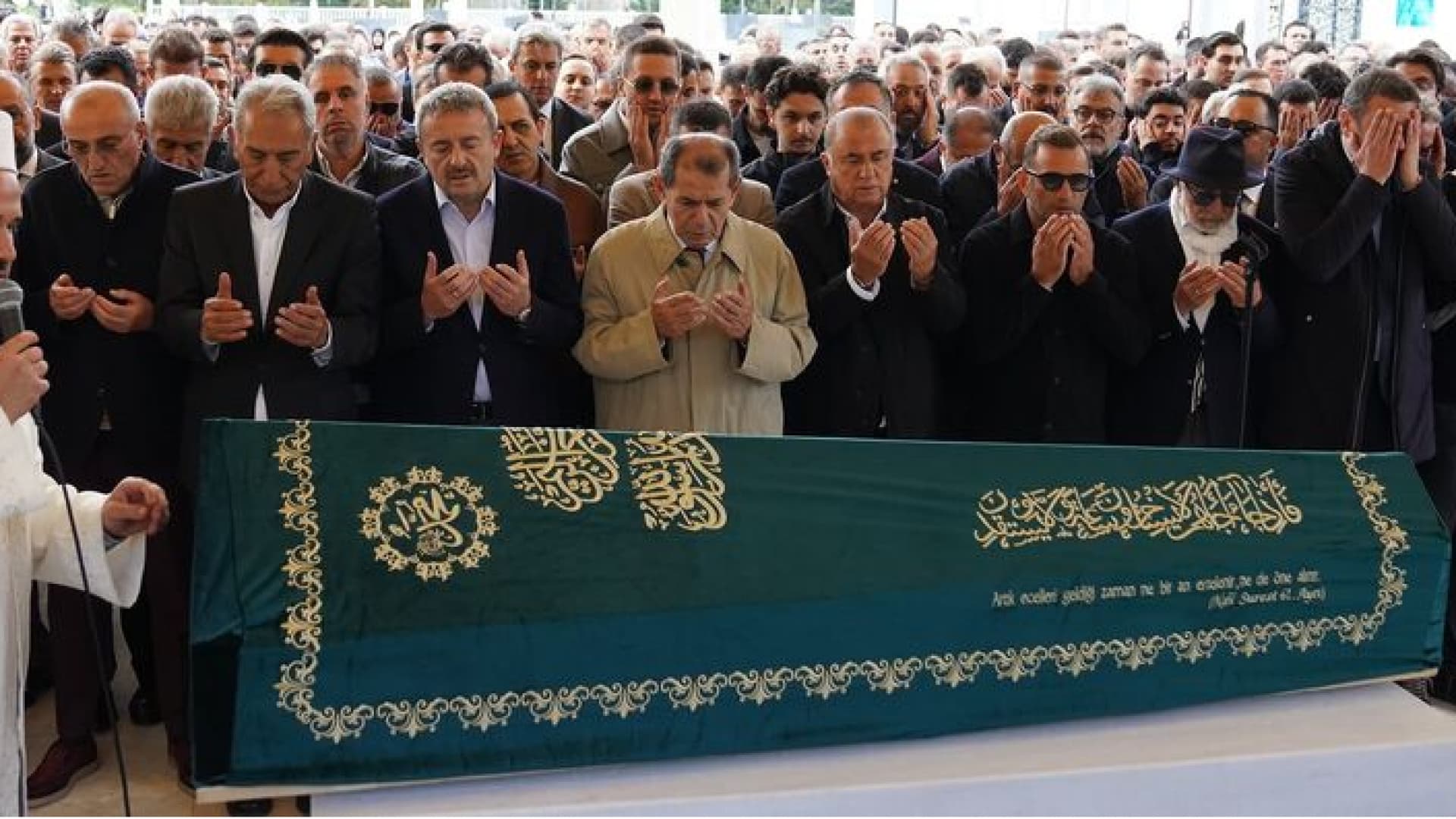 İbrahim Hatipoğlu’nun babası Münir Mustafa Hatipoğlu defnedildi