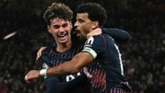Tottenham, 10 kişiyle Manchester United karşısında son anda eşitliği yakaladı